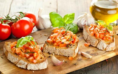 פאזל של bruschetta