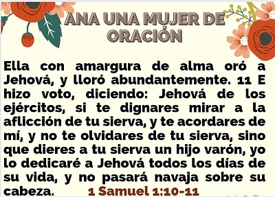 ANA MUJER DE ORACIÓN