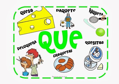 Encuentra las palabras con que -qui