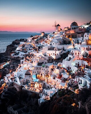 Santorini jigsaw puzzle