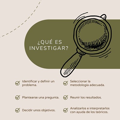 ¿Qué es investigar?