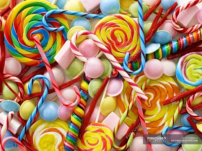 Candy jigsaw puzzle