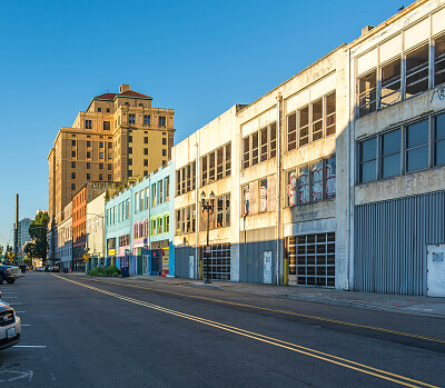 downtown Tacoma, WA