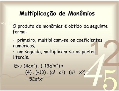 פאזל של Multiplicação com Polinômios