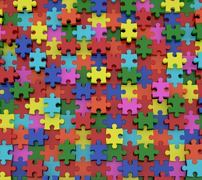 colorful jigsaw puzzle