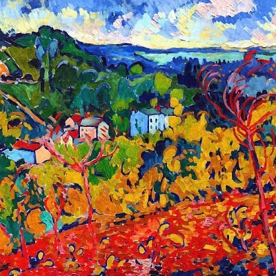 Maurice de Vlaminck jigsaw puzzle