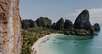 Plage de Wharariki en Nouvelle-Zélande