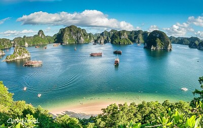 Baie de Ha long Vietnam