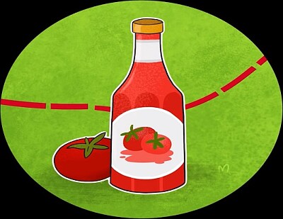 פאזל של ketchup
