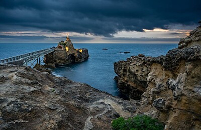 Le Rocher de la Vierge - Biarritz