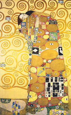 l 'abbraccio, Klimt