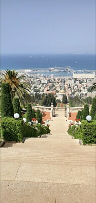 Jardines Bahai 1, Ciudad de Haifa, Israel, 2022