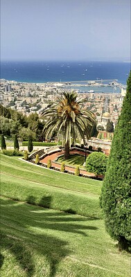 Jardines Bahai 3, Ciudad de Haifa, Israel, 2022 jigsaw puzzle