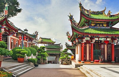 Chinese temple jigsaw puzzle