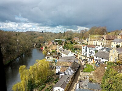 River Nidd from Knaresborough Viaduct