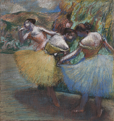 Degas dancers