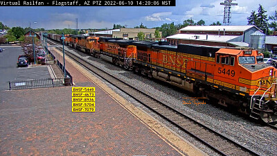 BNSF-5449 BNSF-4673 BNSF-8936 BNSF-5704 BNSF-7079 Flagstaff,AZ/USA