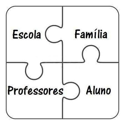 escola-familia jigsaw puzzle