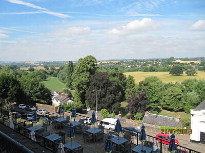 view from Ross on Wye