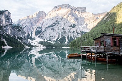 פאזל של Le Lac de Braies Italie