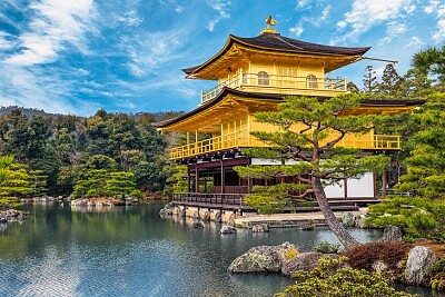 Kyoto golden pavilion jigsaw puzzle