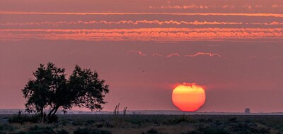 atardecer