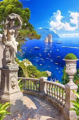 Terraza de capri jigsaw puzzle