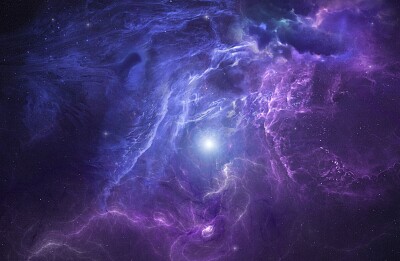 Purple Space jigsaw puzzle