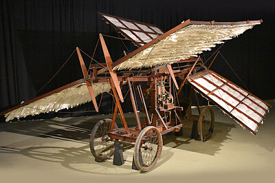 פאזל של ca.1900-1910 Clark Bi-Wing Ornithopter