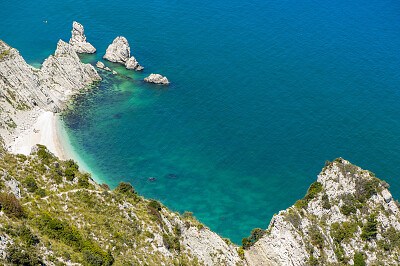 Rocky Coastal Beach