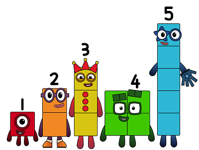 NUMBER BLOCK 2D