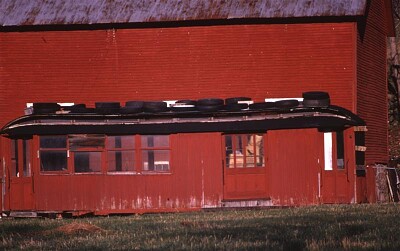 Close up of No 10 as a tool shed on the Johnson Fa