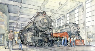 פאזל של Oregon Rail Heritage Center