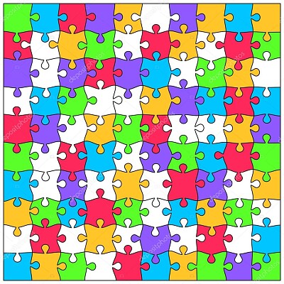 colorful jigsaw puzzle