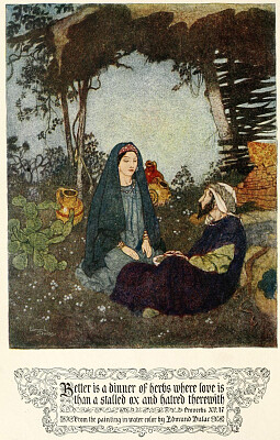 Layla and Majnun by Dulac
