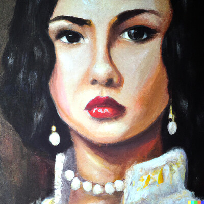 Oil Painting of Dall-E