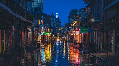New Orleans Night Scene
