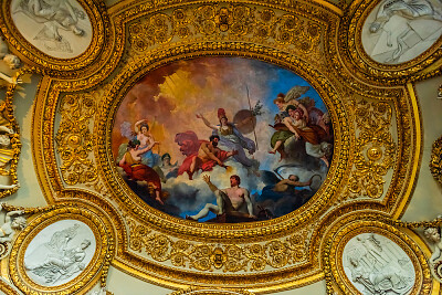 פאזל של Louvre ceiling