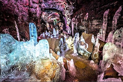 פאזל של cristal cave