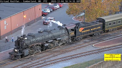 Cumberland #1309 steamer and tender