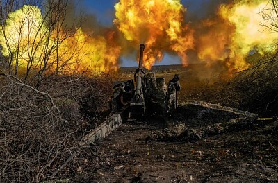 Ukranian artillery