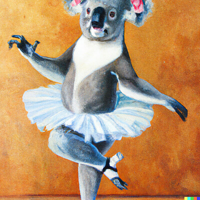 Dancing Koala