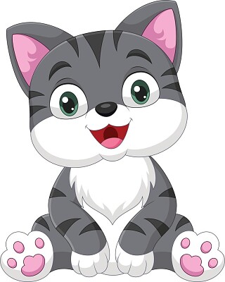 ¡Animate a armar este hermoso gato! jigsaw puzzle