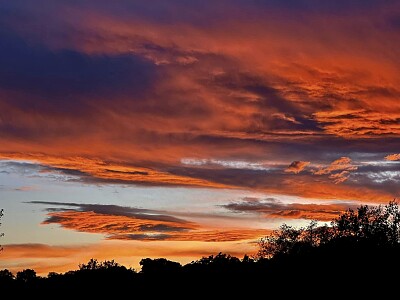 Larressore couher du soleil