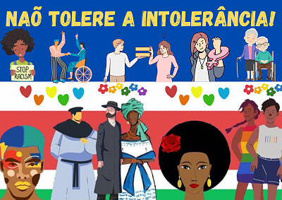 פאזל של NÃO TOLERE A INTOLERÂNCIA