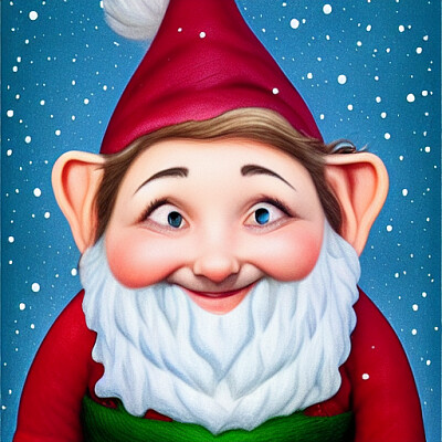 Happy Gnome (Digital Art Created by Me) jigsaw puzzle