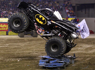 Monster Truck Batman jigsaw puzzle