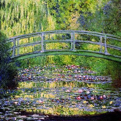 Monet bridge 1899