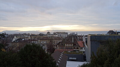 פאזל של Neuchâtel lever de soleil