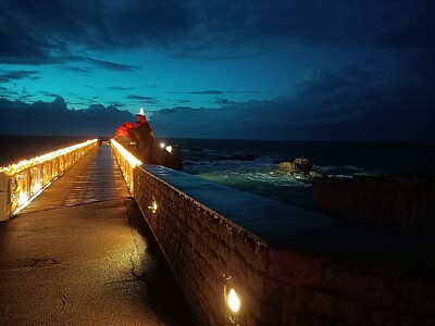 Biarritz le Rocher de la VIerge